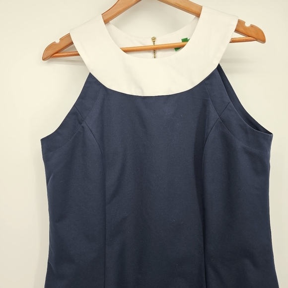 Fairway Fox Kristen Golf Dress Women CoolMax Fabric Navy White Size 12 - Picture 5 of 9